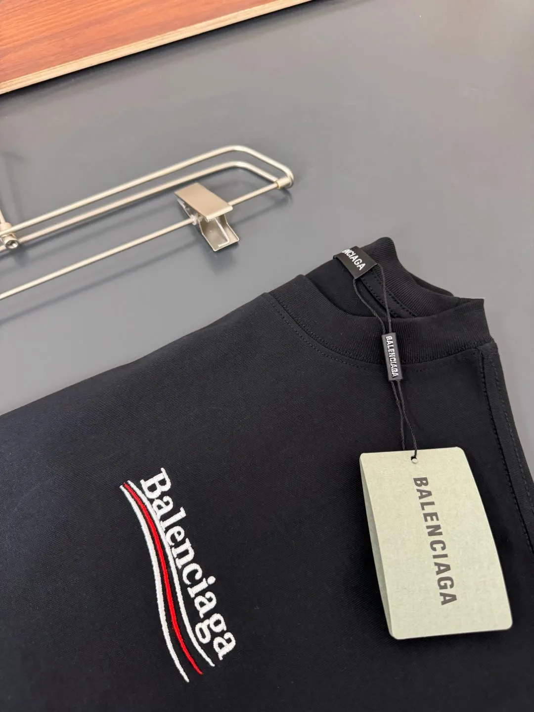 Balenciaga* *280g t logo New Arrival t ， ， Versatile ：White Black Sizes：S M L XL XXL
